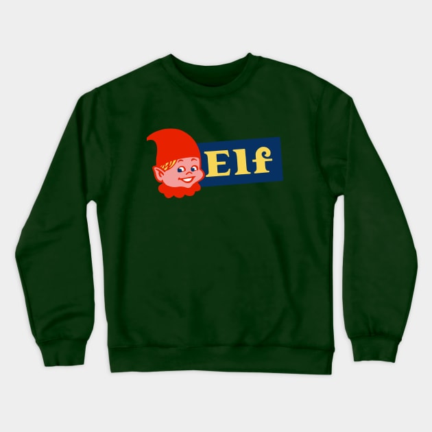 Elf Brands Crewneck Sweatshirt by DustinCropsBoy